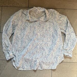 Old Navy Floral Button-Down Shirt